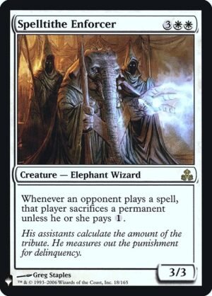 Spelltithe Enforcer - Foil<br /><span class="collector-number">Collector No. GPT-18</span>