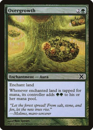 Overgrowth - Foil<br /><span class="collector-number">Collector No. 283★</span>