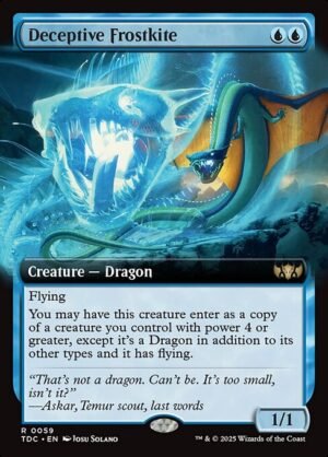Deceptive Frostkite<br /><span class="collector-number">Collector No. 59</span>