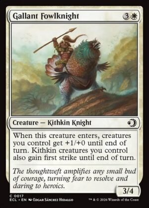 Gallant Fowlknight<br /><span class="collector-number">Collector No. 17</span>