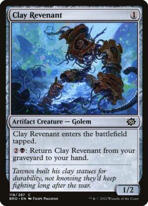 Clay Revenant - Foil<br /><span class="collector-number">Collector No. 118</span>