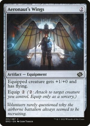 Aeronaut's Wings - Foil<br /><span class="collector-number">Collector No. 231</span>