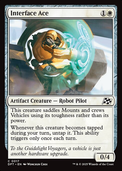 Interface Ace<br /><span class="collector-number">Collector No. 17</span>
