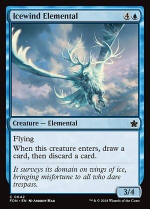 Icewind Elemental - Foil<br /><span class="collector-number">Collector No. 42</span>