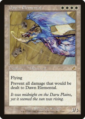Dawn Elemental - Foil<br /><span class="collector-number">Collector No. 7</span>