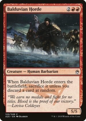 Balduvian Horde - Foil<br /><span class="collector-number">Collector No. 120</span>
