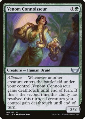 Venom Connoisseur - Foil<br /><span class="collector-number">Collector No. 161</span>