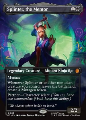 Splinter, the Mentor<br /><span class="collector-number">Collector No. 3</span>