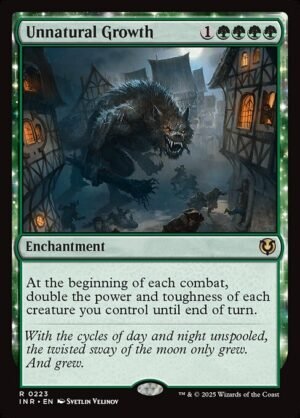 Unnatural Growth - Foil<br /><span class="collector-number">Collector No. 223</span>
