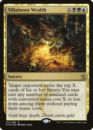 Villainous Wealth - Foil<br /><span class="collector-number">Collector No. 211s</span>