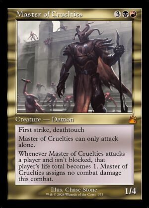 Master of Cruelties - Foil<br /><span class="collector-number">Collector No. 373</span>