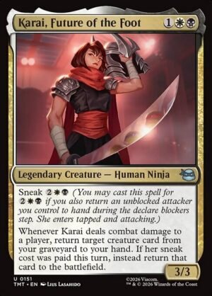 Karai, Future of the Foot<br /><span class="collector-number">Collector No. 151</span>