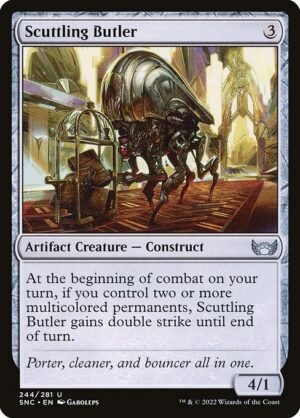 Scuttling Butler - Foil<br /><span class="collector-number">Collector No. 244</span>