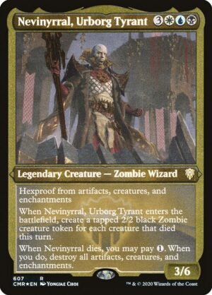 Nevinyrral, Urborg Tyrant - Etched<br /><span class="collector-number">Collector No. 607</span>