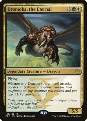 Dromoka, the Eternal<br /><span class="collector-number">Collector No. 151</span>