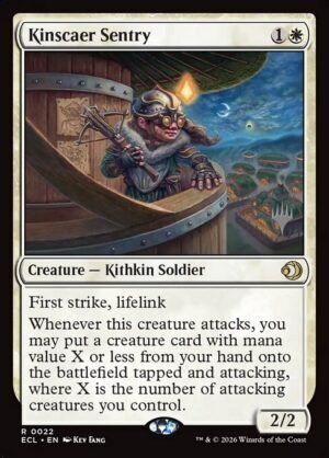 Kinscaer Sentry<br /><span class="collector-number">Collector No. 22p</span>