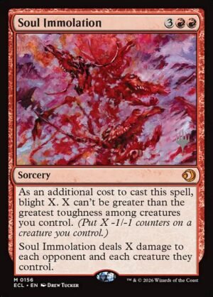 Soul Immolation - Foil<br /><span class="collector-number">Collector No. 156p</span>