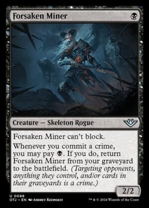 Forsaken Miner - Foil<br /><span class="collector-number">Collector No. 88</span>