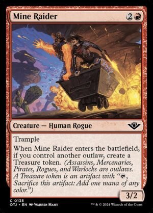 Mine Raider - Foil<br /><span class="collector-number">Collector No. 135</span>