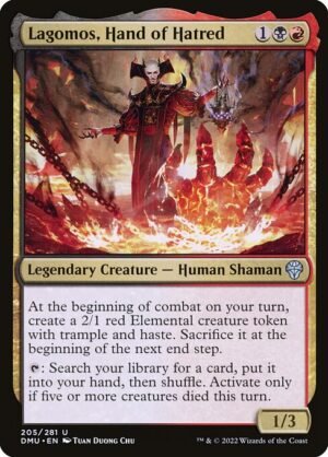 Lagomos, Hand of Hatred - Foil<br /><span class="collector-number">Collector No. 205</span>