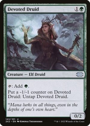Devoted Druid - Foil<br /><span class="collector-number">Collector No. 143</span>