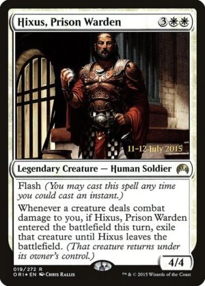 Hixus, Prison Warden - Foil<br /><span class="collector-number">Collector No. 19s</span>