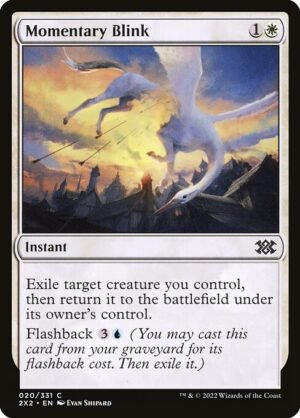Momentary Blink - Foil<br /><span class="collector-number">Collector No. 20</span>