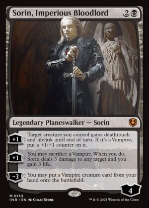 Sorin, Imperious Bloodlord - Foil<br /><span class="collector-number">Collector No. 133</span>