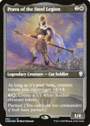 Prava of the Steel Legion - Etched<br /><span class="collector-number">Collector No. 552</span>