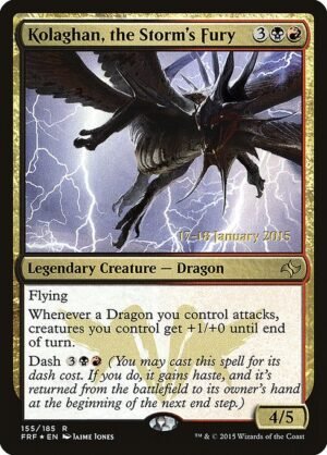 Kolaghan, the Storm's Fury - Foil<br /><span class="collector-number">Collector No. 155s</span>