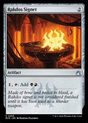 Rakdos Signet - Foil<br /><span class="collector-number">Collector No. 265</span>