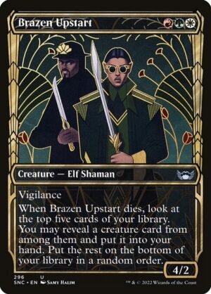Brazen Upstart - Foil<br /><span class="collector-number">Collector No. 296</span>