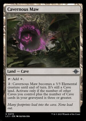 Cavernous Maw - Foil<br /><span class="collector-number">Collector No. 270</span>