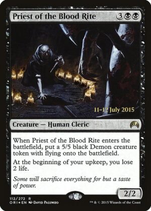 Priest of the Blood Rite - Foil<br /><span class="collector-number">Collector No. 112s</span>