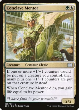 Conclave Mentor - Foil<br /><span class="collector-number">Collector No. 195</span>