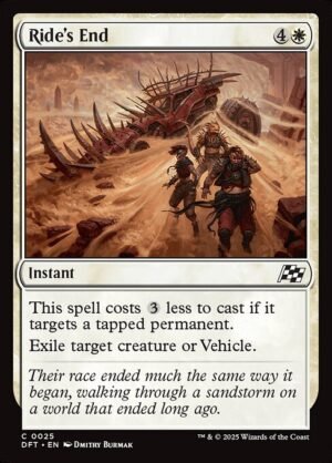 Ride's End - Foil<br /><span class="collector-number">Collector No. 25</span>