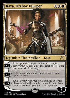 Kaya, Orzhov Usurper - Foil<br /><span class="collector-number">Collector No. 194</span>