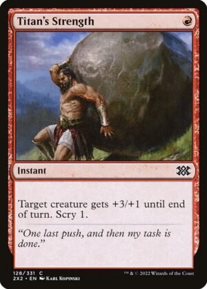 Titan's Strength - Foil<br /><span class="collector-number">Collector No. 128</span>