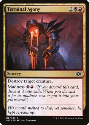 Terminal Agony - Foil<br /><span class="collector-number">Collector No. 215</span>