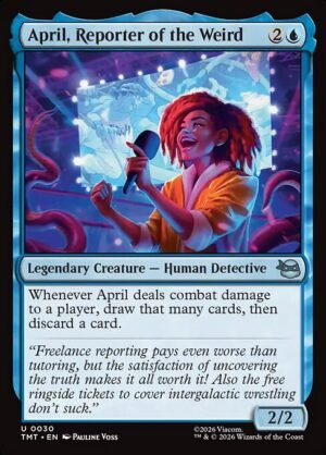 April, Reporter of the Weird<br /><span class="collector-number">Collector No. 30</span>
