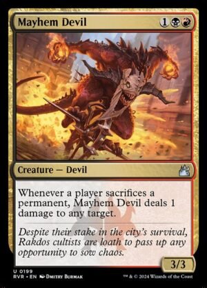 Mayhem Devil - Foil<br /><span class="collector-number">Collector No. 199</span>