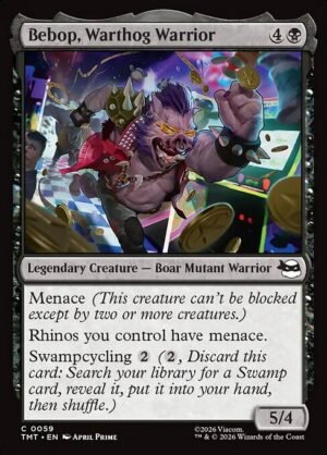 Bebop, Warthog Warrior<br /><span class="collector-number">Collector No. 59</span>