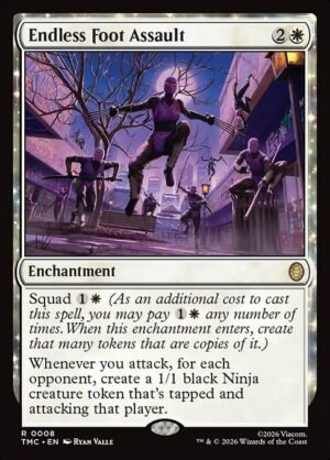 Endless Foot Assault Surge - Foil<br /><span class="collector-number">Collector No. 8</span>
