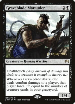 Graveblade Marauder - Foil<br /><span class="collector-number">Collector No. 101s</span>