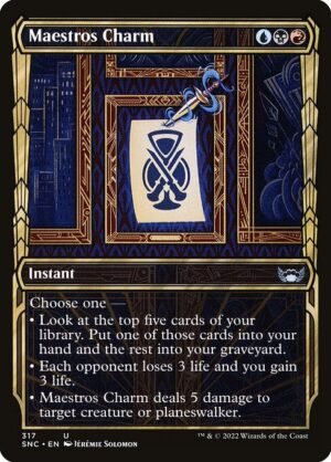 Maestros Charm - Foil<br /><span class="collector-number">Collector No. 317</span>