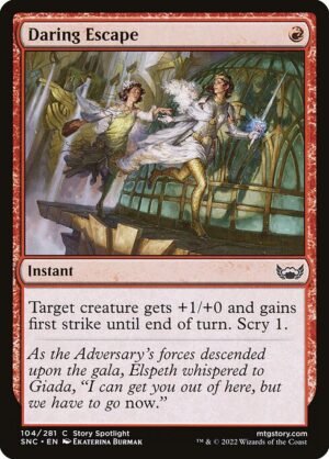 Daring Escape - Foil<br /><span class="collector-number">Collector No. 104</span>