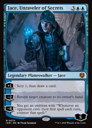 Jace, Unraveler of Secrets - Foil<br /><span class="collector-number">Collector No. 70</span>
