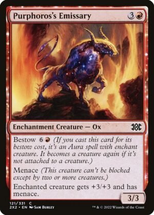Purphoros's Emissary - Foil<br /><span class="collector-number">Collector No. 121</span>