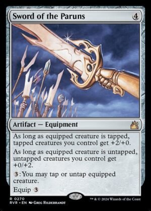 Sword of the Paruns - Foil<br /><span class="collector-number">Collector No. 270</span>