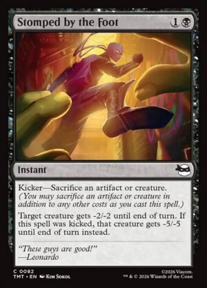 Stomped by the Foot<br /><span class="collector-number">Collector No. 82</span>